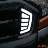 MARS Front Bumper Bar Grill Grille LED DRL Lights for FORD Ranger PX MK2 2015-2018